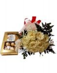 buket bunga mawar asli surabaya 08